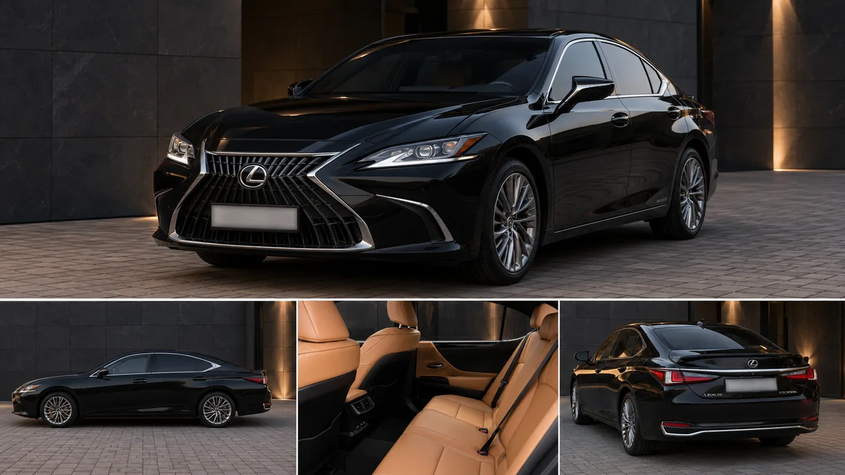Lexus ES300 chauffeured executive sedan UAE